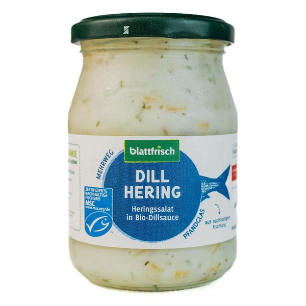 Produktfoto zu Heringssalat Dill 250g