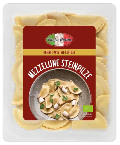 Produktfoto zu Frische Mezzelune mit Steinpilz 250g