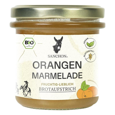 Produktfoto zu Brotaufstrich Orangen Marmelade (vegan) 170g