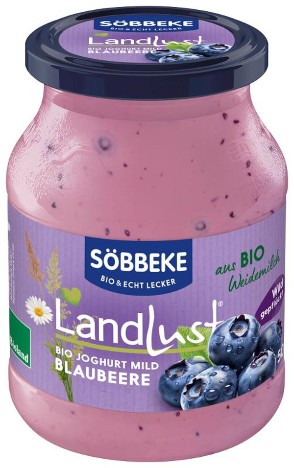 Produktfoto zu Blaubeere Joghurt 500 g