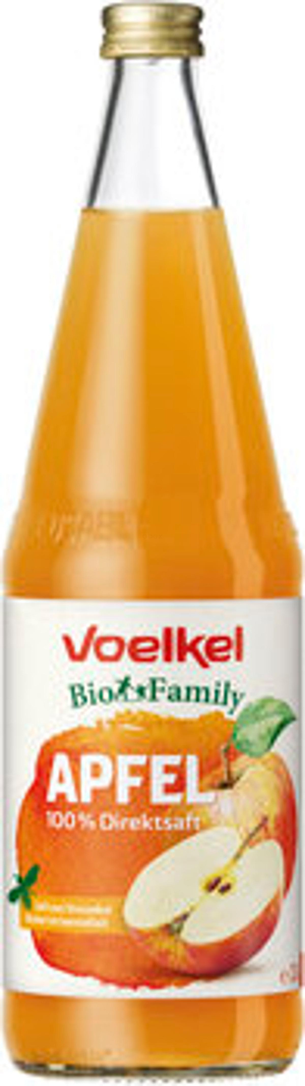 Produktfoto zu Apfelsaft Bio Family klar