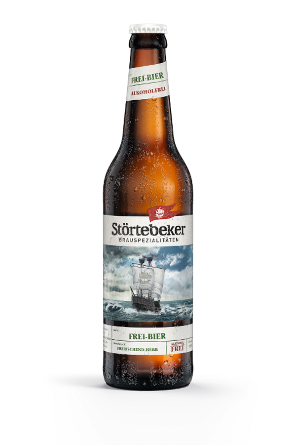 Produktfoto zu Störtebeker Frei-Bier (0,5l)