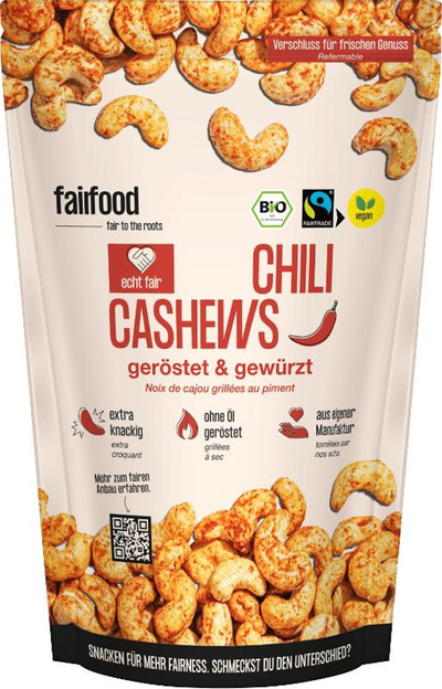 Produktfoto zu Chili Cashews, geröstet 125g