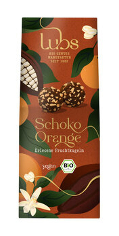 Produktfoto zu Schoko Orange Konfekt