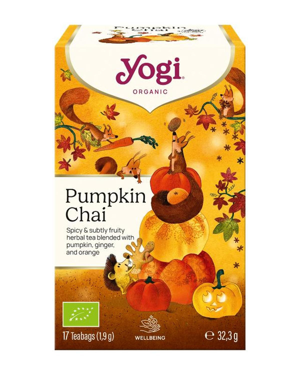 Produktfoto zu Pumpkin Chai - Ayurvedische Gewürzteemischung - Yogi Tea