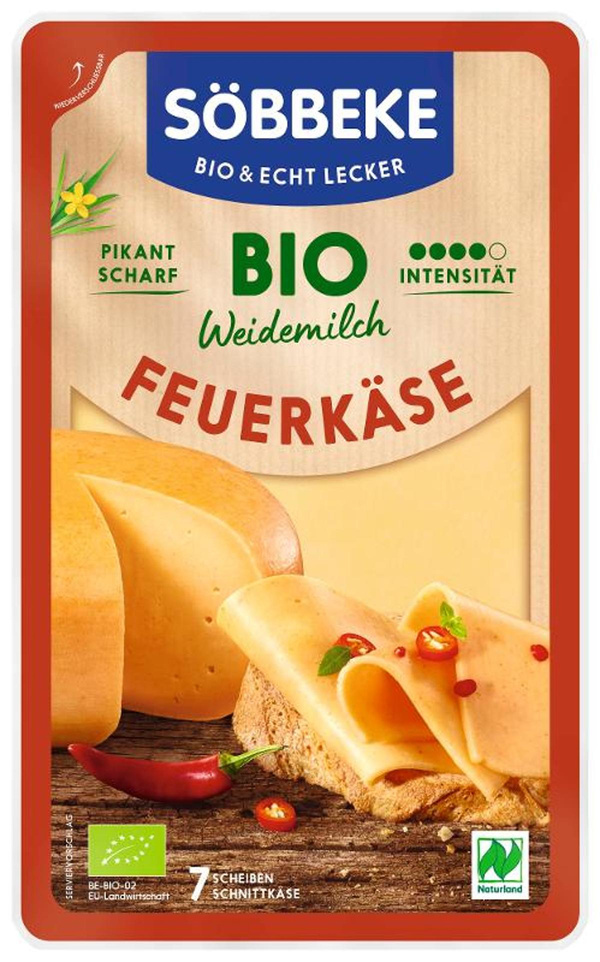 Produktfoto zu Feuerkäse Scheiben 125g