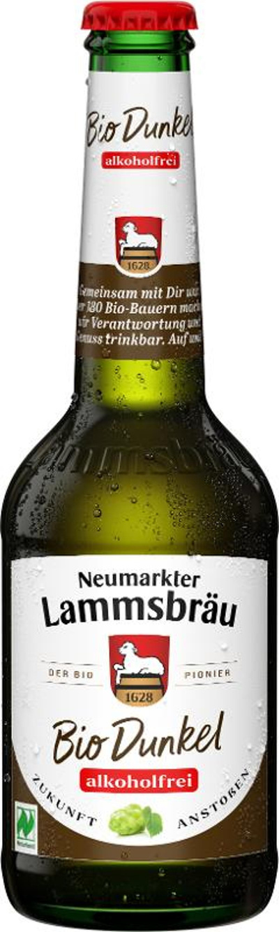 Produktfoto zu Kiste Lammsbräu alkoholfrei Dunkel (10 x 0,5l)