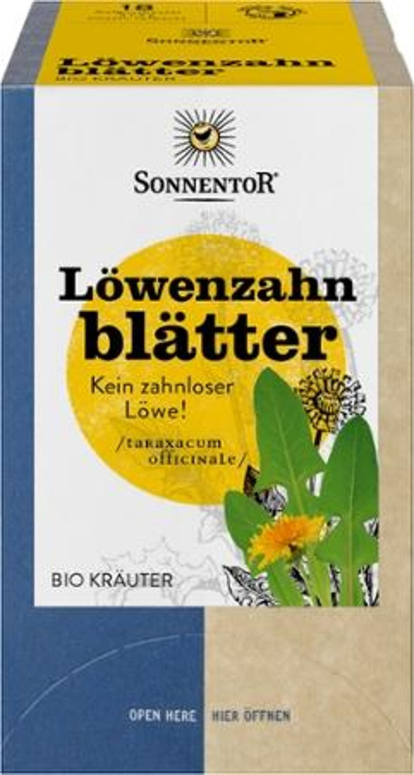 Produktfoto zu Löwenzahnblätter Tee (Beutel)