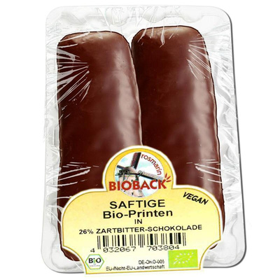 Produktfoto zu Saftige Printen Zartbitter 60g