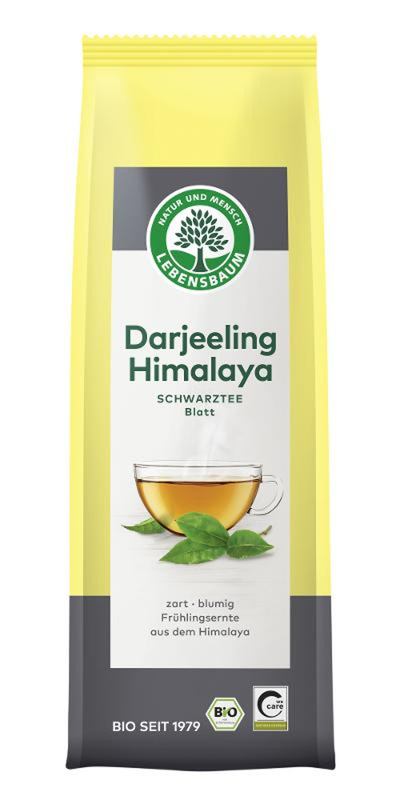 Produktfoto zu Darjeeling Himalaya Schwarztee Blatt lose 75g