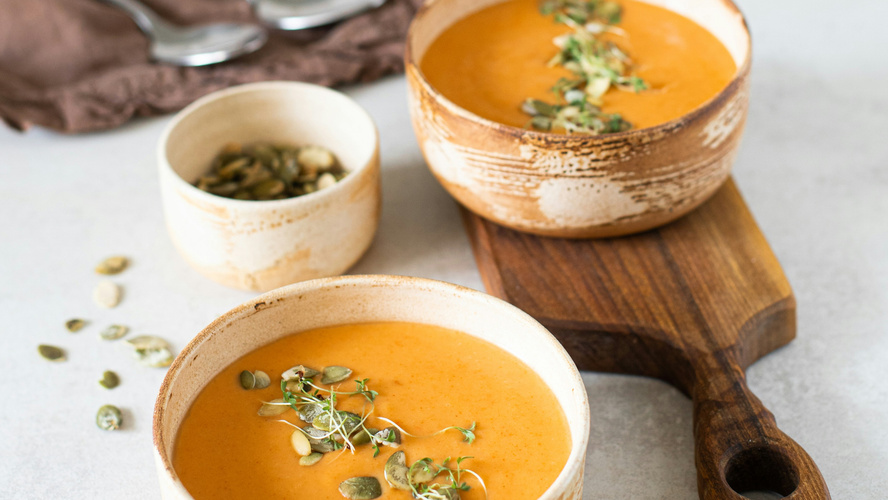 Rezeptbild für Klassische Kürbissuppe
