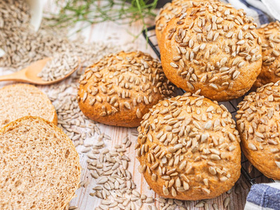 Produktfoto zu Sonnenblumenbrötchen
