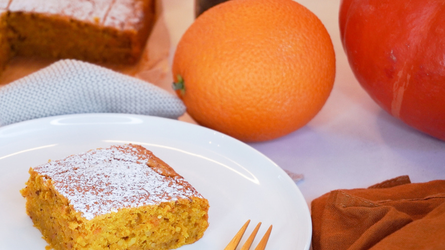 Rezeptbild für Kürbisblondies