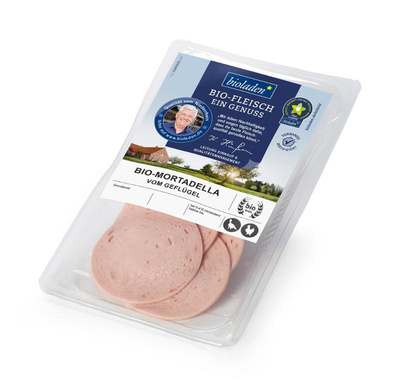 Produktfoto zu b* Mortadella vom Geflügel 80g
