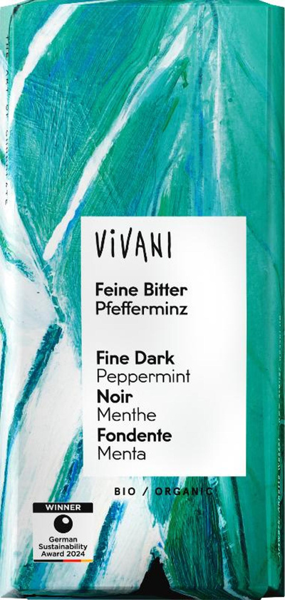 Produktfoto zu Schokolade Pfefferminz 68% (100g)