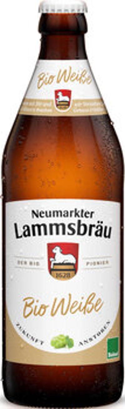 Produktfoto zu Kiste Lammsbräu Weisse (10 x 0,5l)
