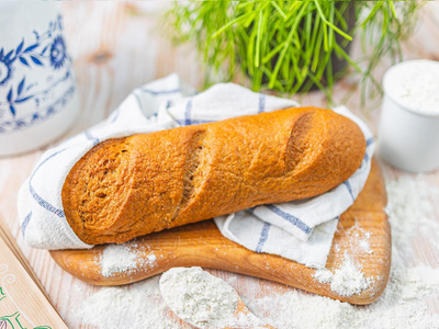 Produktfoto zu Baguette Weizenvollkornmehl