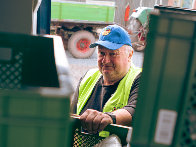 Ralf bei der Arbeit