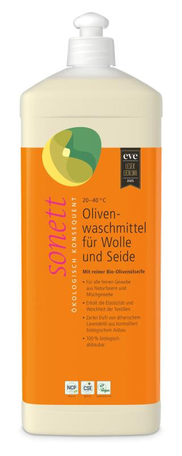 Produktfoto zu Oliven Waschmittel Wolle Seide 1 Liter