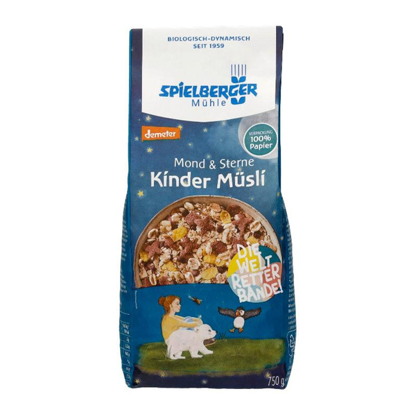 Produktfoto zu Mond & Sterne Kindermüsli 375g