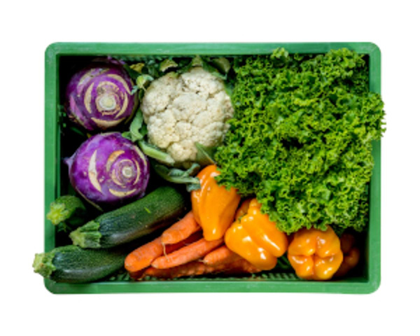 Rohkostkiste Obst Gemüse