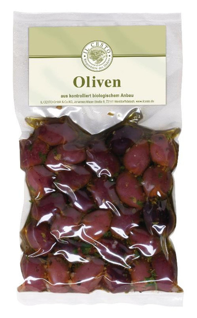 Produktfoto zu Kalamata-Oliven, mariniert, mit Stein 190g
