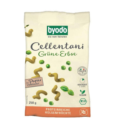 Produktfoto zu Cellentani Grüne Erbsen Pasta