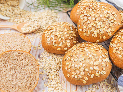 Produktfoto zu Haferbrötchen