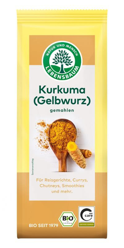 Produktfoto zu Kurkuma (gemahlen) 50g