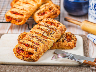 Produktfoto zu Paprikastrudel