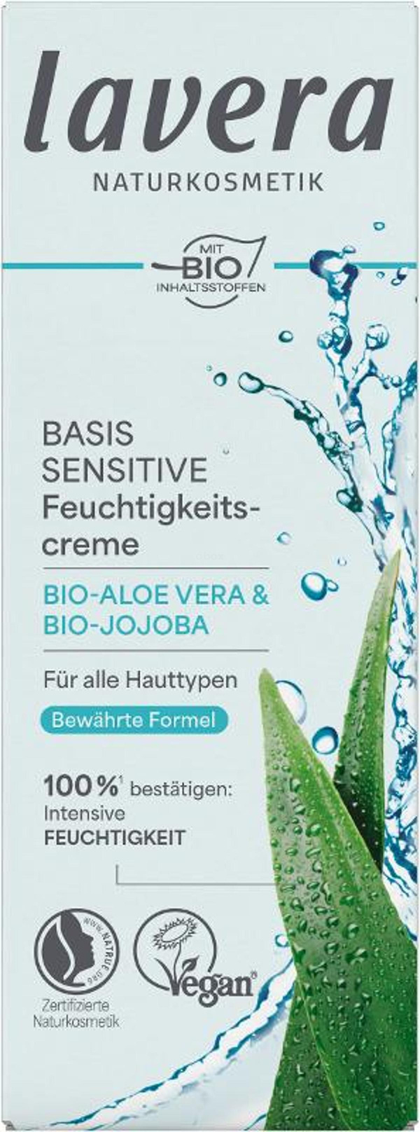 Produktfoto zu Lavera basis sensitiv Feuchtigkeitscreme 50ml