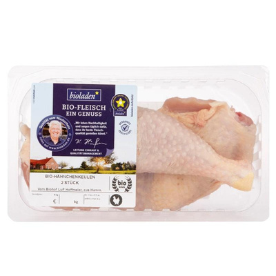 Produktfoto zu b* Hähnchenkeulen (2 Stück) ca. 500g