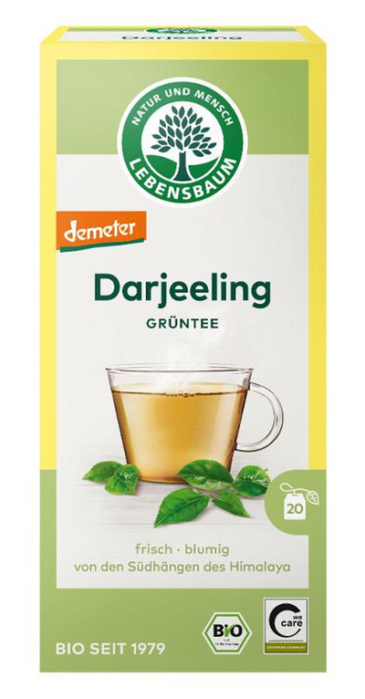 Produktfoto zu Grüner Tee (Beutel)