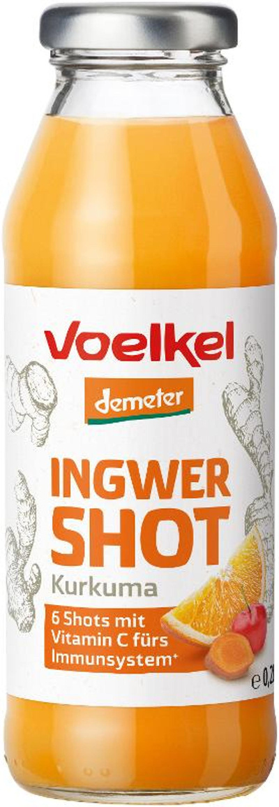 Produktfoto zu Shot Ingwer & Kurkuma (280ml)