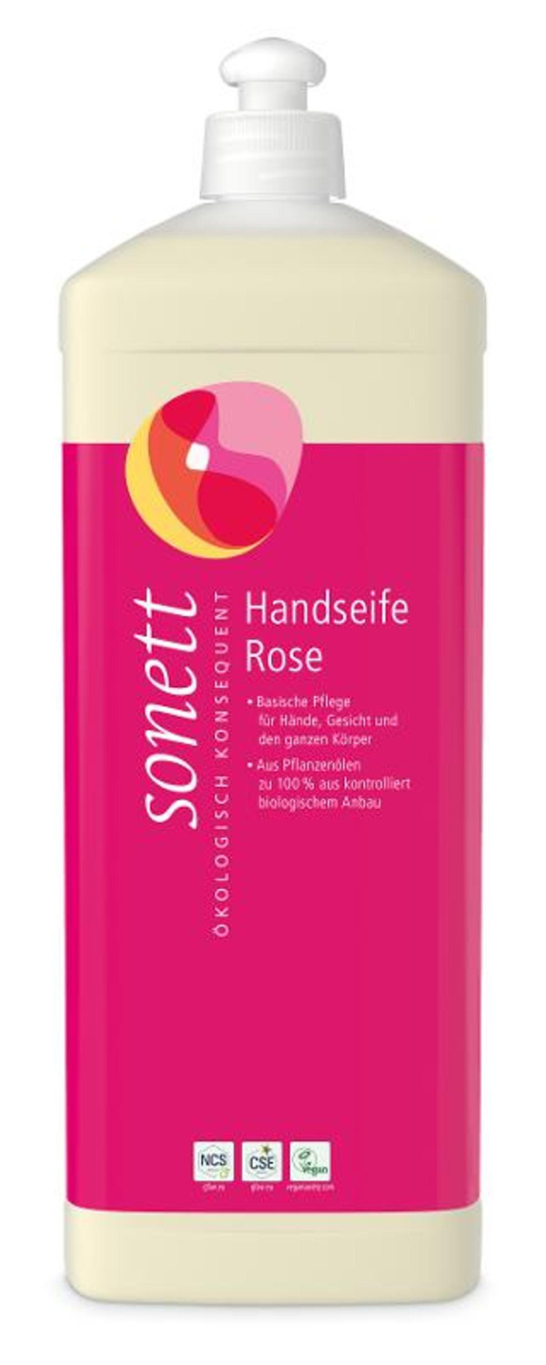 Produktfoto zu Handseife Rose Nachfüller 1 Liter