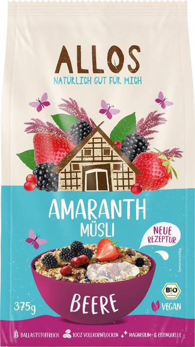 Produktfoto zu Amaranth Beeren-Müsli 375g