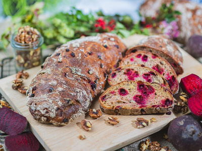Produktfoto zu Rote Bete Walnussbrot 750g