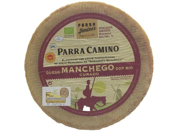 Produktfoto zu Manchego Rojas DOP Schafskäse  6 Monate gereift