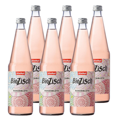 Produktfoto zu Kiste BioZisch Rosenblüte (6x 0,7l)
