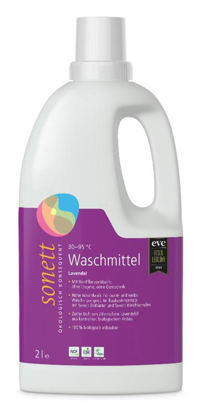 Produktfoto zu Waschmittel flüssig Lavendel 2 Liter