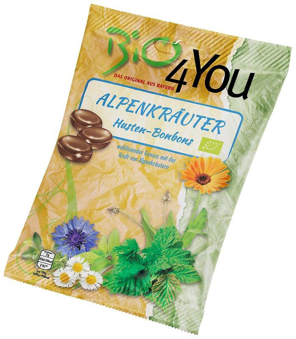 Produktfoto zu Alpenkräuter Husten-Bonbons 75g