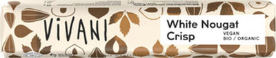 Produktfoto zu Riegel White Nougat Crisp (vegan)