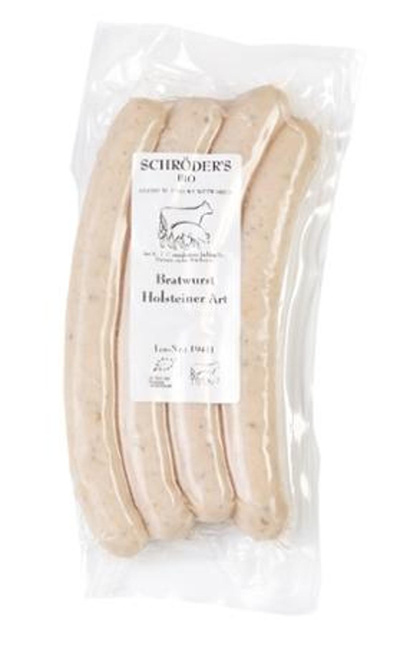 Produktfoto zu Bratwurst Holsteiner Art (4 Stück) ca. 280g