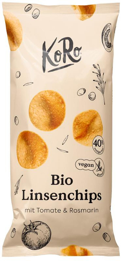 Produktfoto zu Linsenchips mit Tomate & Rosmarin 100g