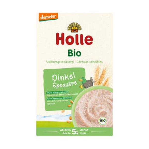 Produktfoto zu Vollkorn Getreidebrei Dinkel