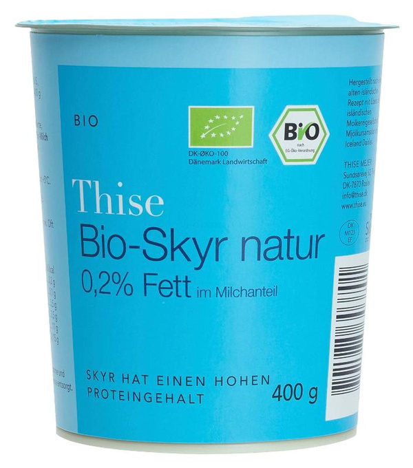 Produktfoto zu Skyr Natur 0,2% 400g Becher