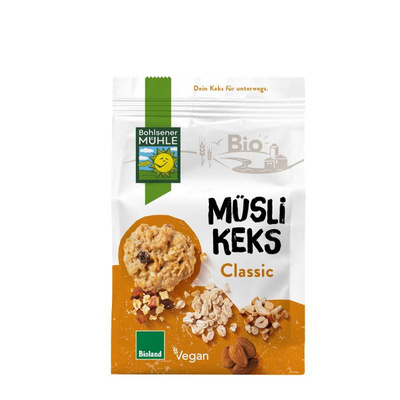 Produktfoto zu Müslikeks für Unterwegs - Classic 125g