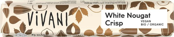Produktfoto zu Riegel White Nougat Crisp (vegan)