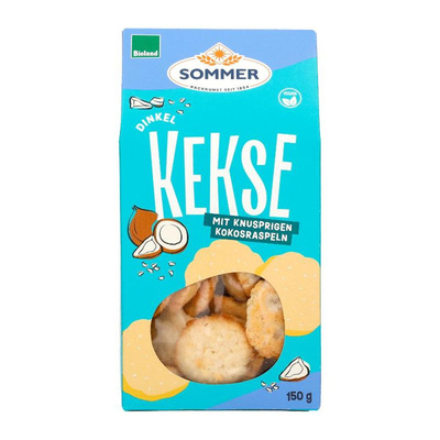 Produktfoto zu Dinkel Kokos Kekse 150g