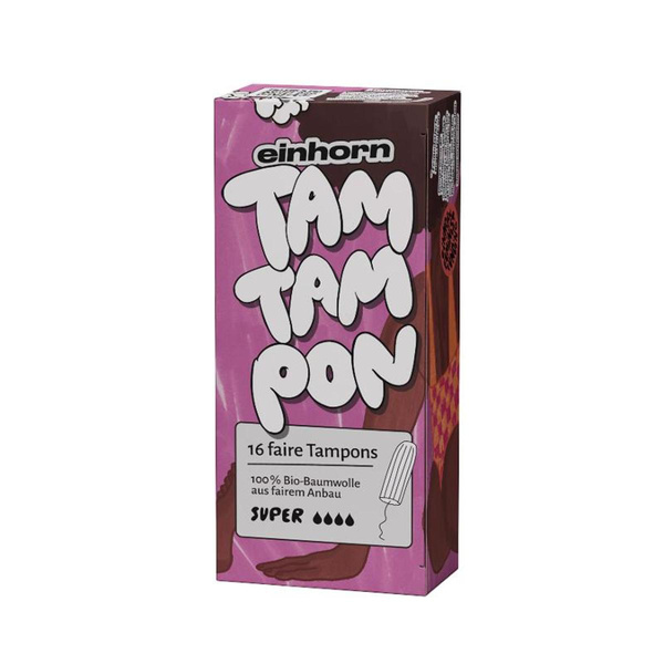 Produktfoto zu Einhorn Tam TamPon Super (16 Stück)